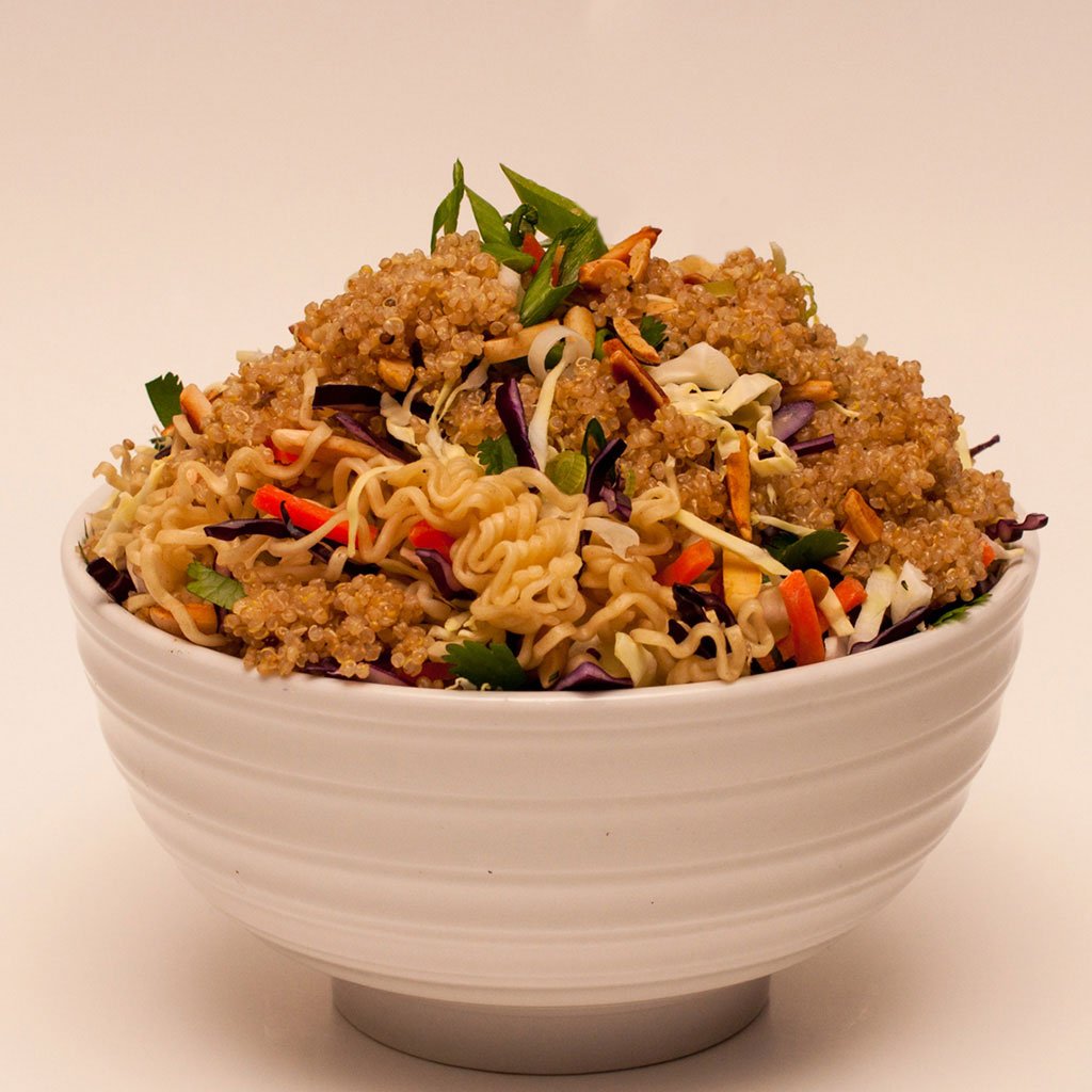 Crunchy Asian Quinoa Salad