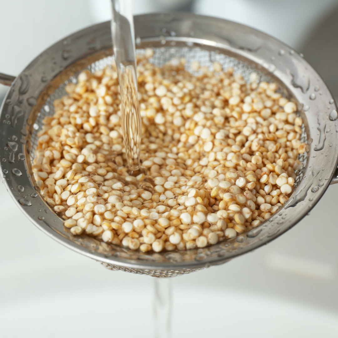 Quinoa Rinsed How to Rinse Quinoa – The 7th Seed